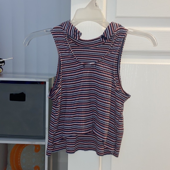 Stripped tank top crop top - Picture 2 of 3